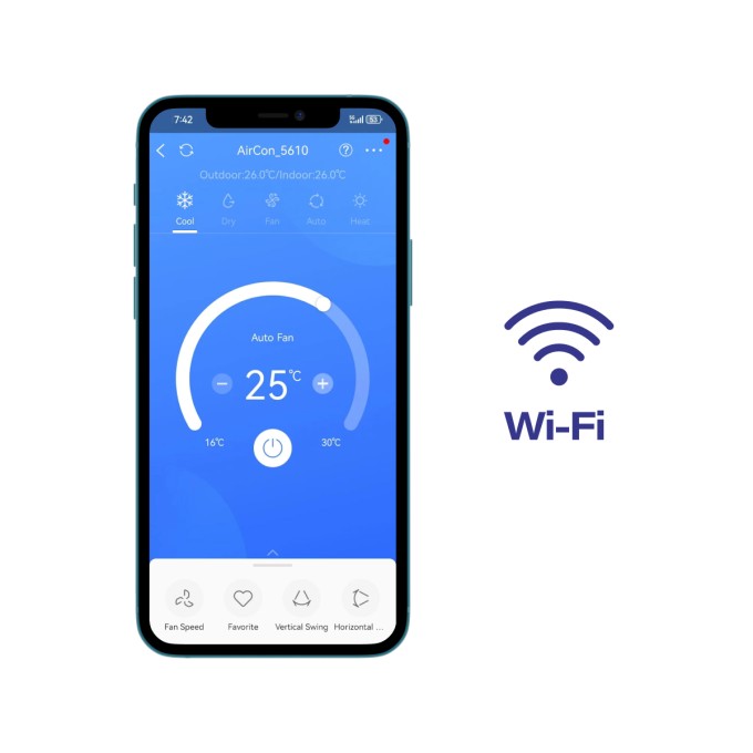 Aparat de aer mobil Olimpia Splendid Dolceclima Air Pro 14 HP WiFi
