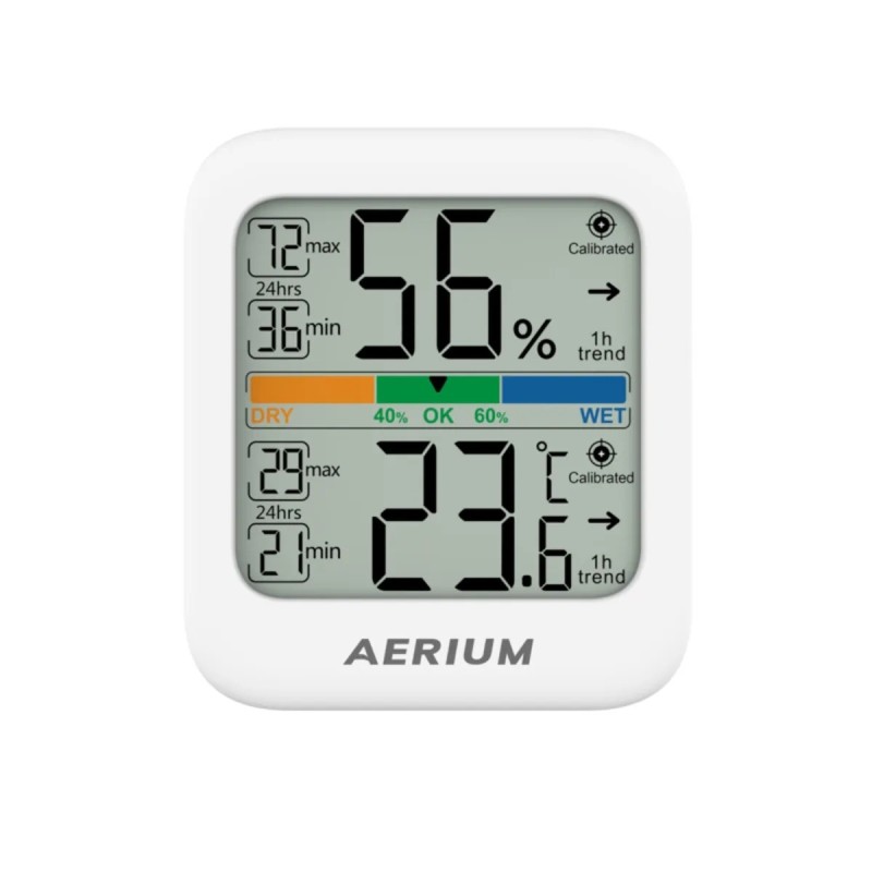Monitor de temperatură și umiditate a aerului AERIUM T33 DUAL Monitor de temperatură și umiditate a aerului AERIUM T33 DUAL