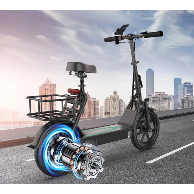 Trotineta electrica AERIUM AOVO PRO COMFORT V2 neagră