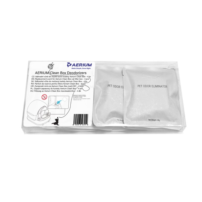 Deodorante AERIUM Clean Box - arome de rezervă - 4 buc. Deodorante AERIUM Clean Box - arome de rezervă - 4 buc.